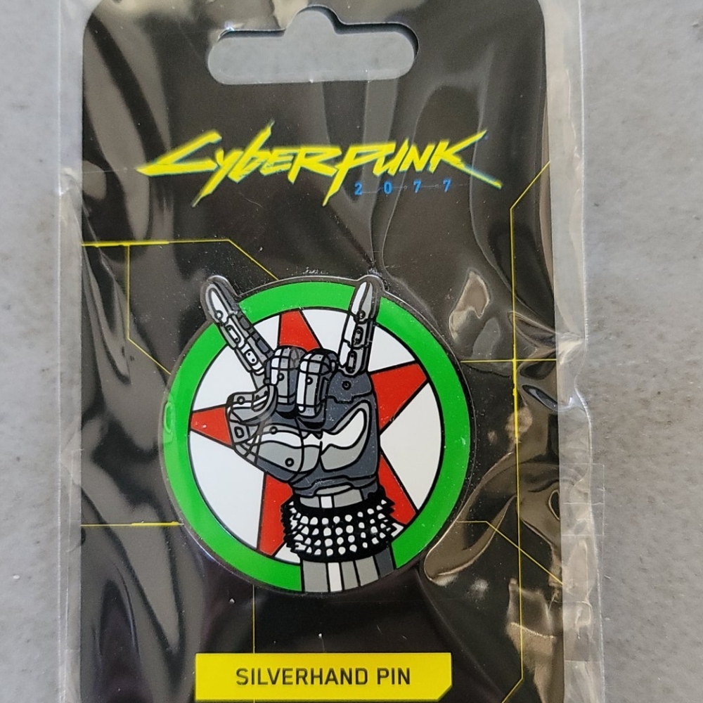 *SOLD ON MERCARI* 2077 Silverhand Pin